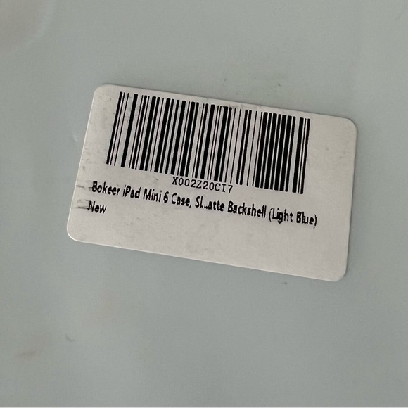 Light Blue iPad Mini 6 Case 2021, iPad Mini 6th Generation Case - Picture 5 of 9